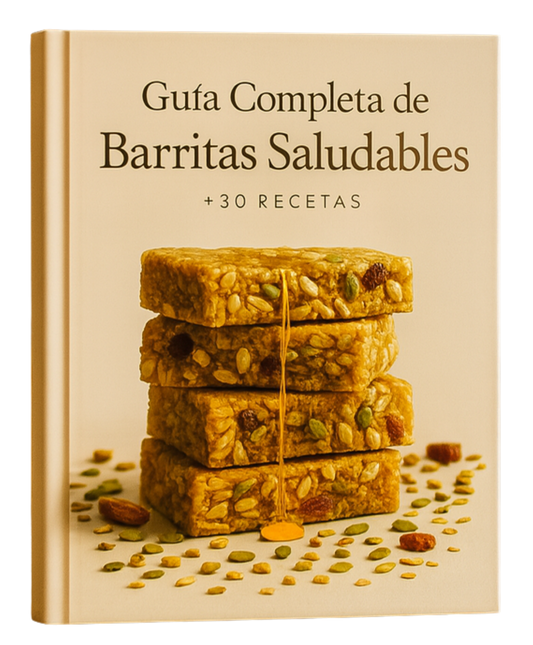 NEGOCIO RENTABLE: Aprende a crear y vender Barritas Saludables desde casa. Guía Paso a Paso
